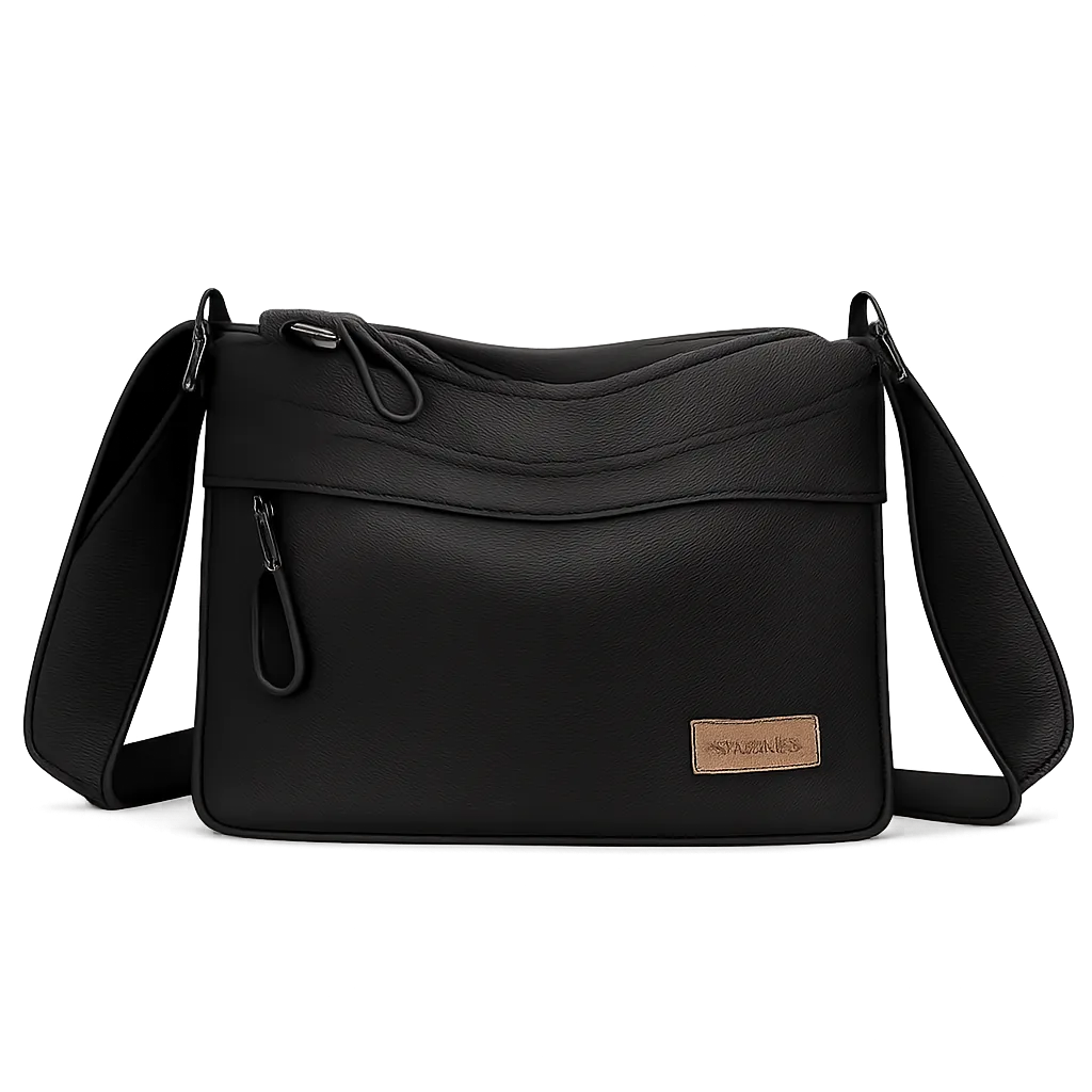 Compact Multi-Pocket Crossbody Bag for Daily Use